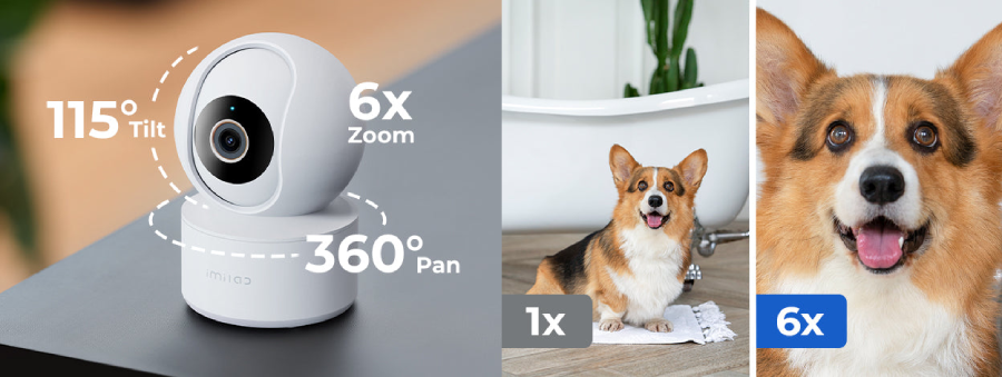 Xiaomi IMILAB C22 3K WiFi Plug-in Indoor Camera CMSXJ60A