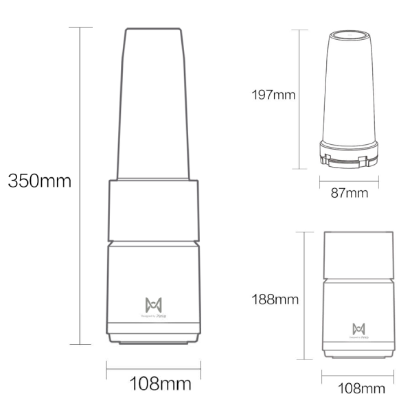 Xiaomi Pinlo Juicer Blender PL-L350W1B-01