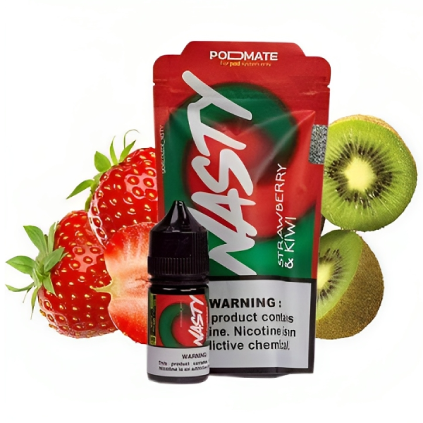 Nasty Salt 30ml 35mg Nicotine Strawberry & Kiwi