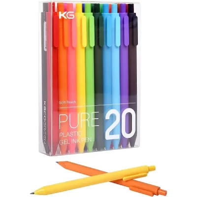 Kaco Green Plastic Gel Ink Pen
