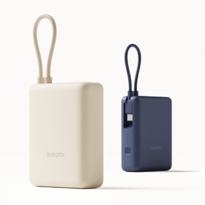 پاوربانک 10000 میلی آمپر ساعت شیائومی 33 وات مدل PB1033MI (با کابل Type-C یکپارچه)