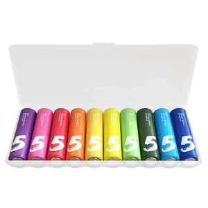 Xiaomi ZMI ZI5 Alkaline AA Battery Rainbow 10Pcs